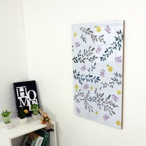 아크릴액자/나뭇잎패턴(세로), 1타입