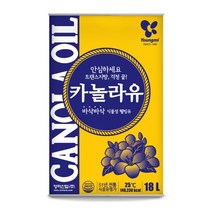 영미 카놀라유 18L 영미산업 채종유 대용량 식자재, 1개