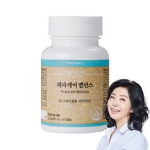 여에스더 헤파케어 밸런스 비타민B 밀크씨슬, 60캡슐 x 4병