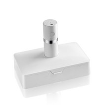 차량용 살균기 소독기 자외선 UV 냄새 곰팡이제거 실내 휴대용 USB 탈취제 미니 자동차, 아이보리 소독등/수납 상자