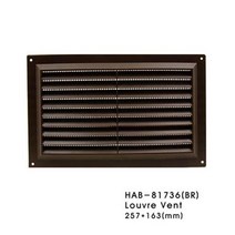 환풍기댐퍼 쇠부리그릴 PVC 브라운 중 257x163 81736 CB 환기구 환기구-72394EA, 본상품선택, 본상품선택