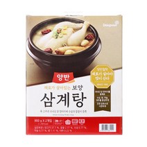 양반 보양 삼계탕 900gx2입 여름철 삼복 더위 닭 한마리 수삼 건강 간편식 트레이더스