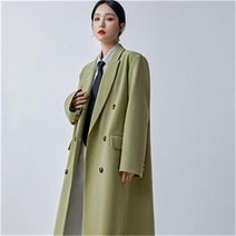 MOHEGIA 새로운 패션 느슨한 여성의 봄과 가을 코트/윈드 브레이커