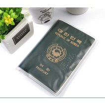 여권 반투명 비닐 커버 보관 케이스 1P