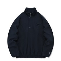 커버낫 오버핏 쉐브론 스웻 아노락 네이비
