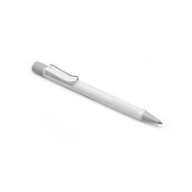 [라미 LAMY] 4000902 사파리 219 화이트 블루심 볼펜 화이트