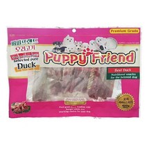 퍼피프렌드 오리 라이스져키 400g 애완용품 (착한가격), 1, 오리라이스져키400g