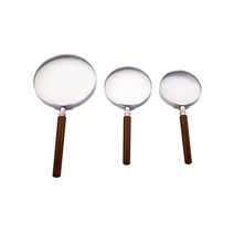 초중등과학교구 돋보기 볼록렌즈(스텐76mm) 과학실 기초과학 학습교재