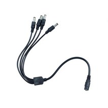 1-10pcs 1 DC 암-2/3/4/5 수 플러그 전원 코드 어댑터 커넥터 케이블 분배기 LED 스트립 조명 CCTV 보안 카, 03 DC 1 to 4_03 5pcs