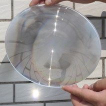 180mm 광학 PMMA 태양 초점 프레 넬 렌즈 스포트라이트 평면 확대 집광 거리 80 120 200 240 MM, 01 180mm_01 80mm