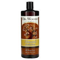 닥터우즈 Dr. Woods 아몬드 카스티유 비누 32 액량 온스 (946ml), 5개