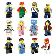 기본 C 12종 모음 사람 레고 미니 피규어 클래식 블럭 호환 8