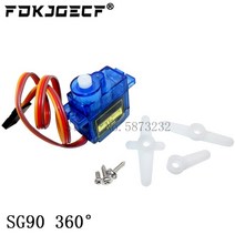 아두이노키트 프로그래밍 전자 아두이노 모듈 부품 rc 미니 마이크로 9g 1.6kg 서보 sg90 rc 250 450 헬리콥터 비행기 자동차 보트 arduino diy 브래킷, sg90 360도