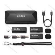 업소용 콩 도토리 곡물 식품분쇄기 콩물기계Godox-morelink Mini LT UC 1 2 키트 2.4GHz 무선 소형 마이크, 01 LT 1 KIT_01 Black