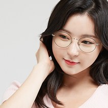 블루라이트 청광 블루스크린 자외선 근적외선 차단 안경 얼굴형에맞는 티타늄 동글이 시력보호 모니터 남자 여자 안경테