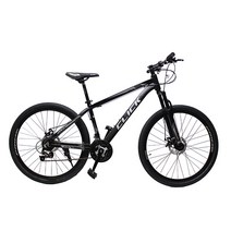 클릭 프라임270D 27.5인치 29인치 기계식 알루미늄 MTB 자전거, 완조립, 27인치, 레드