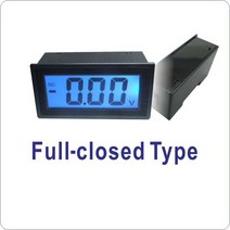 YB5135D 3 1/2 DC 전압계 선 LCD 디지털 12V 02V/20V/100V/200V/300V/500V ICL7106 35 볼트 패널 미터, 02 Full-closed_05 DC0-300V