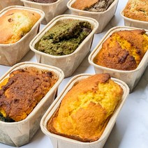 밀가루 설탕없는 저탄수 빵 식사대용 글루텐프리 건강간식 파운드케이크 15종, 4. 쑥고구마1개 고구마1개 흑임자1개