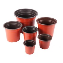 새싹재배기 5 pcs 플라스틱 성장 상자 모종 트레이 홈 정원 식물 냄비 보육 이식 꽃, 24x19cm(dxh)