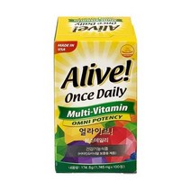 얼라이브 원스데일리 멀티비타민 100정 비타민 미네랄, 상세페이지 참조, 상세페이지 참조, 상세페이지 참조