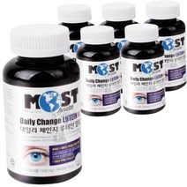 모스트 데일리 체인지 루테인 알파 180캡슐, 루테인알파180캡슐x6(36개월), 6개