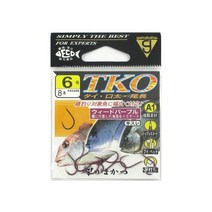 구짱낚시 가마가츠 A1 TKO 벵에돔 참돔 긴꼬리벵에돔 바늘, 6호