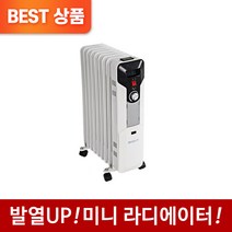 계절드림 미니 라디에이터 가정용 전기 라지에타, 9핀