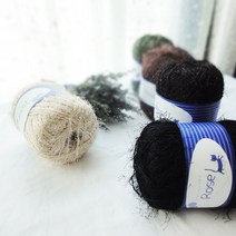 장미모사 로즈 스팽글 솔잎사 실, 109, 1개