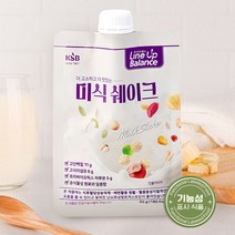 라인업밸런스 미식쉐이크 곡물쉐이크 아침대용 선식 기능성표시식품, 7개입 52g, 2박스