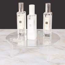 아크릴 투명 원형 테이블 진열대 상품 진열선반, 1개