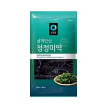 청정원 맛있는밑반찬 남해안산 청정 미역 80인분 맛있는 200g 돌답례품 냉국 간단한요리 간편식, 11개