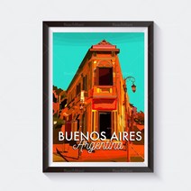 인테리어 diy장식 Taiwan Caribbean Enos Aires Krakow Poland Queenstown New Zend Barbados Dubai, 05 5_11 70X100CM No Frame