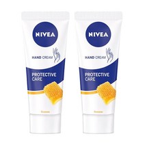 니베아 프로텍티브 케어 허니 핸드크림 75ml x2개, 프로텍티브 허니 핸드크림 75ml x2개