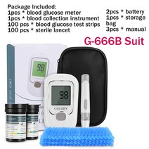 당도계 휴대용 측정기 콜비 광장 혈당 LCD 디스플레이 전류계 기술 고정밀, [02] G-666B