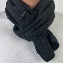 후안 / 남자 여자 캐시미어 목도리 커플 숏 머플러