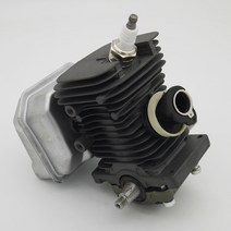 38mm 엔진 모터 실린더 피스톤 크랭크 샤프트 머플러 키트 stihl ms180 ms 018 180 가스 전기 톱 정원 도구 예비 부품에 적합