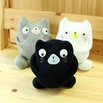 통통통 냥이 양말인형만들기diy, 화이트