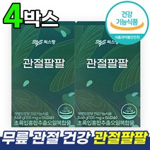 식약처 식약청 인증 관절 무릎 건강 관절팔팔 관절88 영양제 친환경 무공해 초록입 초롱이 초록잎 홍합 홍합살 오일 동결 건조 추출 홈쇼핑 TV 광고 방송 차승원 건강 기능 식품, 4박스, 56캡슐