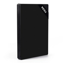 SSD 외장하드 휴대용 초소형 대용량 USB3.1 오리지널 KESU 25 &39&39외장 하드 드라이브 USB30 HDD 외장 HD 하드 디스크PC Mac 데스크탑 노트북 서버용 블랙/화이트, 검은 색, 120GB
