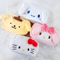 산리오 캐릭터 4종 파우치 헬로키티 마이멜로디 시나모롤 폼폼푸린 미니가방 화장품 필통 문구용품