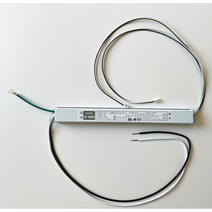 2채널 60W 295Vdc 프리볼트 LED 형광등 안정기 컨버터 안전기 SST-SGH60, 집게잭오른쪽(+)