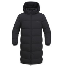 [르까프](1222JP441UD) 남녀공용 원포인트 롱패딩 자켓 LECAF UD