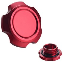 주유캡 탱크캡 자동차 엔진 오일 캡 연료 필러 커버 뚜껑 스바루 WRX STi GC GD GF GG GE 용 교체, 03 빨간