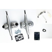 육상 킥보드 거치대 킥보드 브리지 워터브릿지 회전조향 스프링 플렉시블 베이스 스텝리스 어댑터, 오렌지