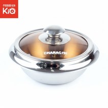인덕션 뚝배기 통3중 클레디움 가마솥 스텐 돌솥밥 영양밥 찌개 솥 IH 1인밥솥 유리뚜껑 냄비, 통삼중클레디움가마솥 - 32호