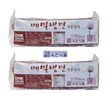 선비찬 옥천냉면 메밀냉면사리2Kg X 4봉(업소용40인분/사리면만/맛보기육수2봉), 2Kg x 4팩