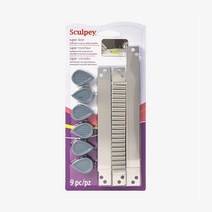 슈퍼 슬라이서 공구세트(편안한 손잡이) 폴리머클레이 블레이드 피모 도구, 슈퍼 슬라이서 공구세트/JSASBSET