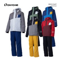 온요네 2023 남성 스키복 상하 세트 ONS95520
