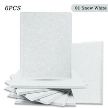 방음 패드 벽지 음향 패널 장식 흡수 홈 스튜디오, 4.01 Snow White - 1.2cm Super