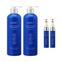 셀부트 탈모완화 M자형 산후 셀부트기능성 딥라이징 샴푸 500ml x 2p + 헤어토닉 x 2p 세트